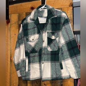 Green Plaid Jacket